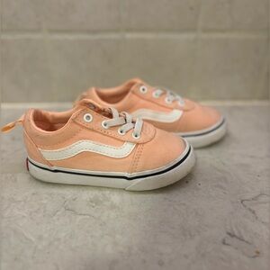Vans Toddler Peach Sneakers